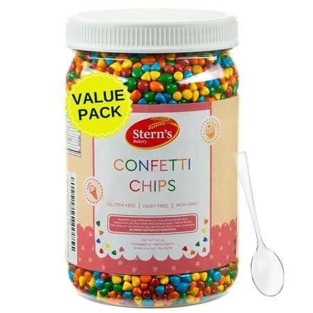Rainbow Candy Coated Chocolate Chips