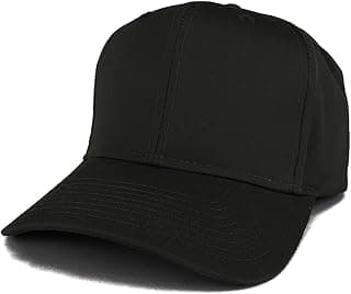 XXL Oversize High Crown Adjustable Plain Solid Baseball Cap