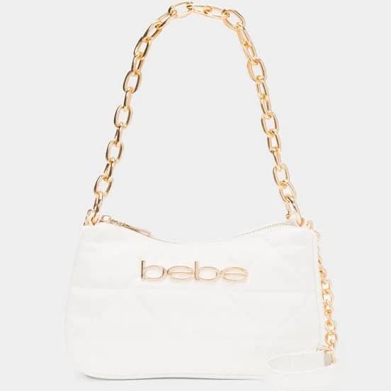 Bebe Bags Bebe Gold Chain Yellow Mini Bag