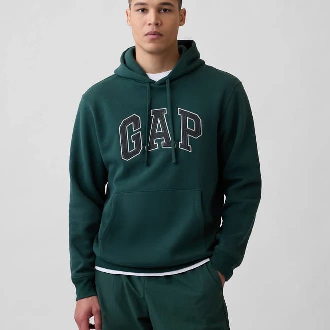 Gap Vintagesoft Arch Logo Hoodie