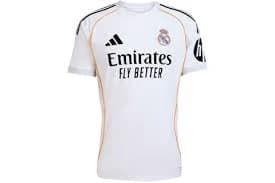 adidas Real Madrid 25/26 Home JerseyWhite
