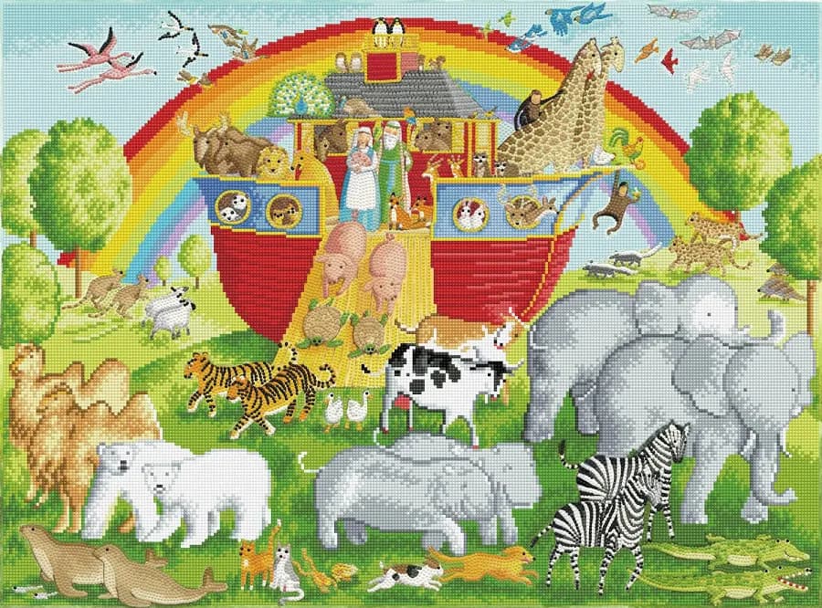Diamond Dotz Noah's Ark Diamond Facet Art Kit