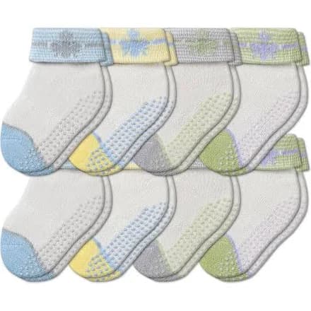 Bombas Baby Gripper Socks (8-Pack)