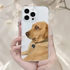 golden retrievers and flowers pattern new sells well classic fun tpu camera shockproof protective phone case with iphone7/8/11/12/13/14/15/16pro/16plus/16 /x/xs max/xr/se/mini suitable for boys and girls - cell phones & accessories - Temu