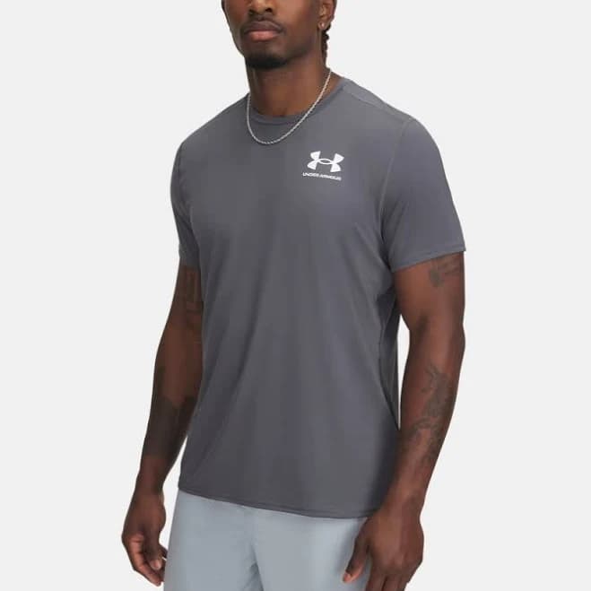 Mens Under Armour HeatGear Fitted Short-Sleeve T-Shirt