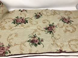 Montgomery Ward Sleepquarters Set Of 2 European Pillow Shams Champagne Floral | eBay