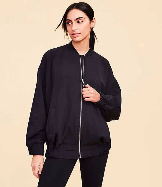 Lou & Grey Women's Bomber Jacket