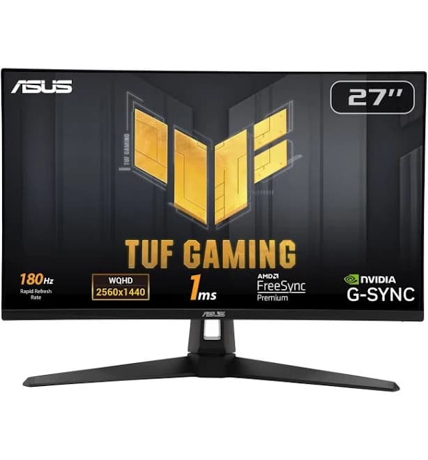 ASUS TUF vg27aq3a 27" WQHD Gaming LED Monitor 180Hz Fast IPS