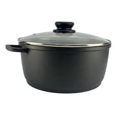 Cocina Criolla 24cm Stock Pot with Glass Lid - Walmart Business Supplies