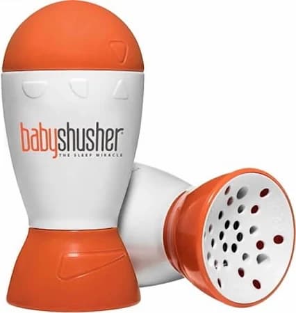 Portable Sound Machine - Mom-Like 'Shh!' Sound for Baby, Sleeping Soother, Newborn Essentials for Crib, Battery Operated Hush, Travel Friendly, Shower & Registry Gift - 1 Count
