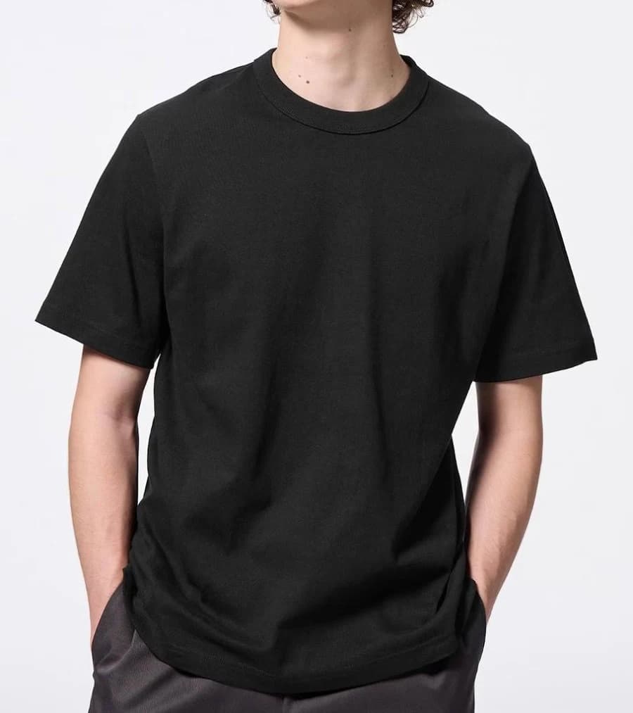 Cotton Crew Neck T-Shirt