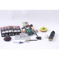 Roblox, Avatar Shop, Retro 8-Bit Gamer, Action Figure with Toy Accessories Set,