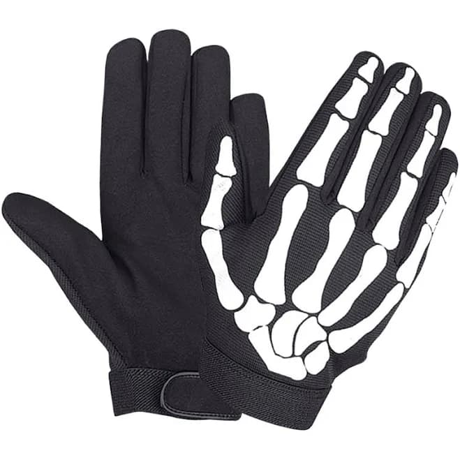 The Alley Chicago Skeleton Gloves