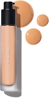 Beauty Diffusion Dew Skin Tint. Sheer to Medium Coverage Radiant Finish. Blurring, Smoothing, and Brightening for Glowing Complexion. Enhanced with Niacinamide and Adenosine. Tan 06