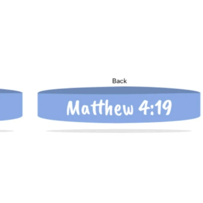 FishLikeJesus Bracelets Light Blue