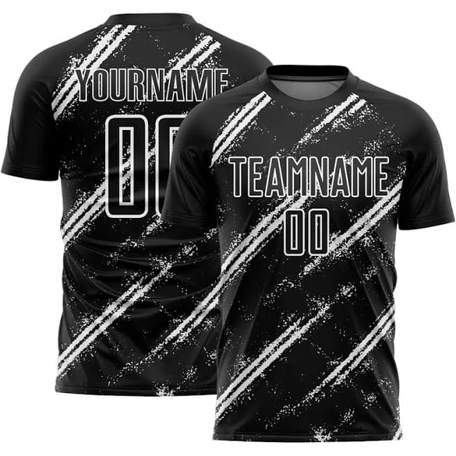 Men's Abstract Fragment Art Splash Sublimation Soccer Jersey