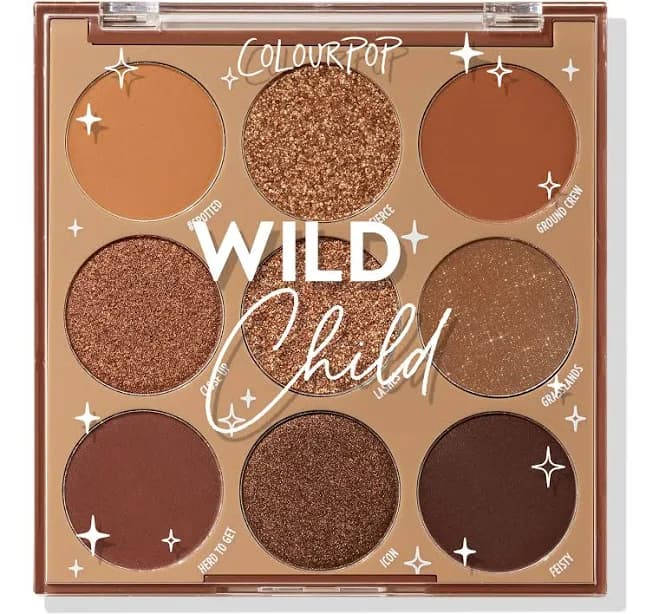 Colourpop Wild Child Eye Shadow Palette