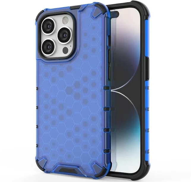 Honeycomb Shockproof Corners iPhone Case