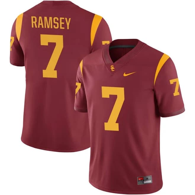 Nike USC Trojans Cardinal Team Game Football Jersey