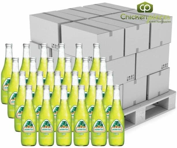 Jarritos Natural Flavour Lime Glass Soft Drink Bulk