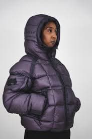 ID PUFFER JACKET – LÚPINA PURPLE - Isak Douah