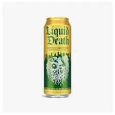 Liquid Death Green Guillotine Iced Tea Cans