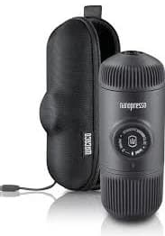 WACACO Nanopresso Portable Espresso Maker Bundled with Protective Case