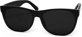 Amazon.com: RAKOSTA c7131 Premium Flat Semi-Shield Matte Finish Mirrored Womens Mens Sunglasses (BLACK, MATTE BLACK) : Clothing, Shoes & Jewelry