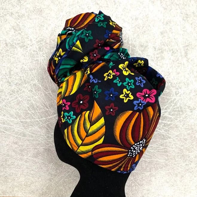 Floral Fabric Headwraps