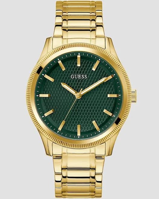 GUESS Men's Dex Analog Stainless Steel Watch