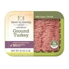 Butterball Farm to Family Ground Turkey