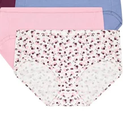 Hanes Women's Ultimate ComfortSoft Hipster Underwear 5-Pack