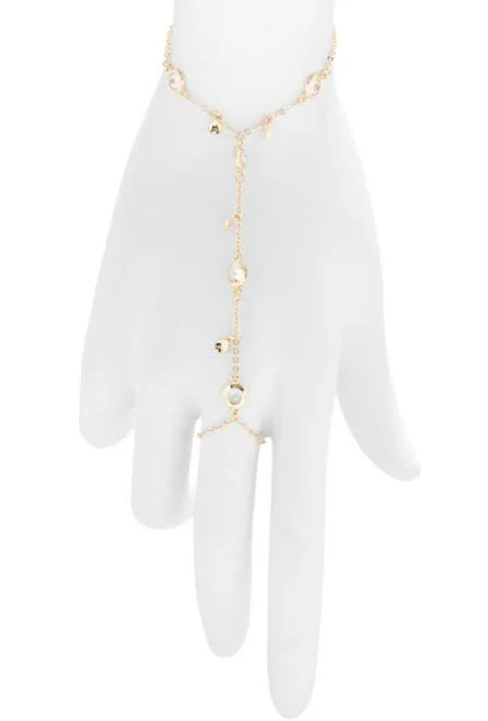 Child of Wild Astraea Station & Charm Hand Chain Bracelet