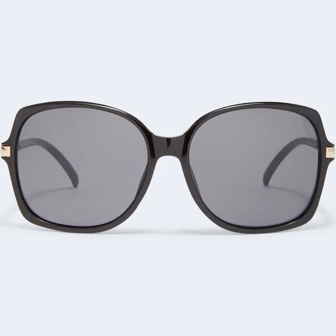 Aeropostale Women's Oversized Square Plastic Sunglasses