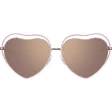 PINK Victoria's Secret | Accessories | Zenni Pink Heart Shape Metal Sunglasses | Poshmark