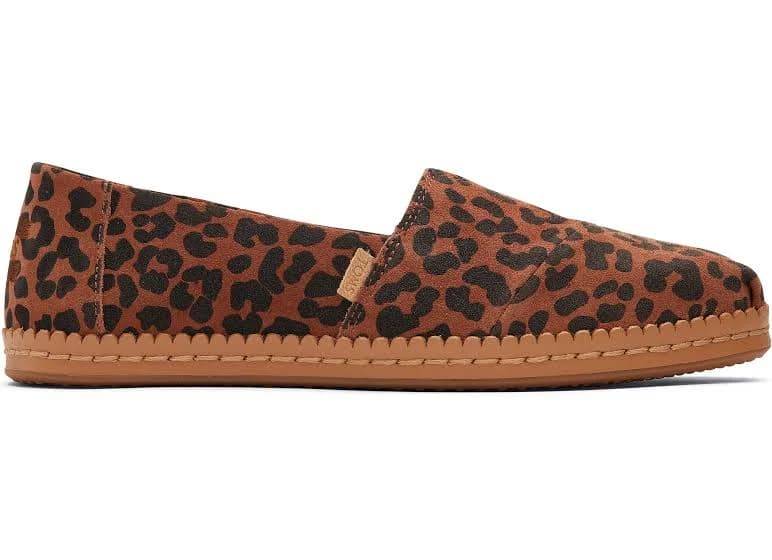 Toms - Womens Alpargata Leather Wrap Shoes