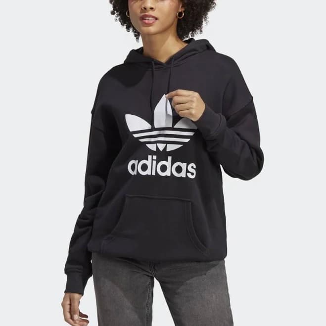 adidas Women's Adicolor Trefoil Hoodie