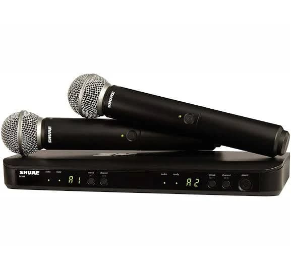 Shure BLX288 Dual Handheld Wireless System