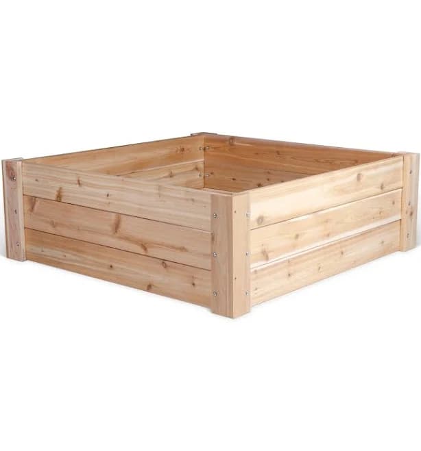 Cedar Raised Garden Bed