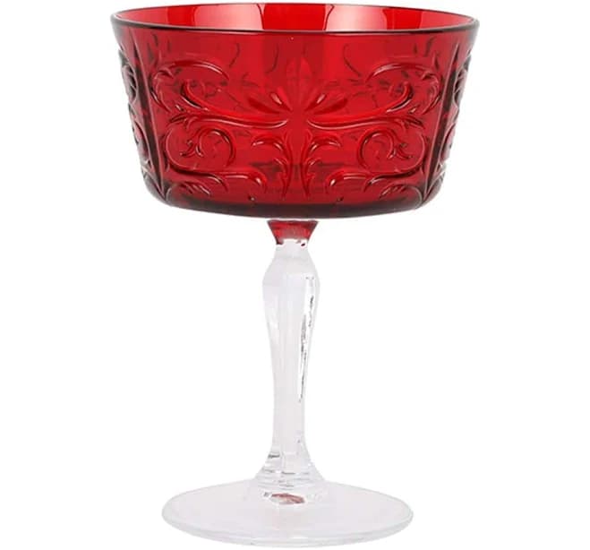 VIETRI Barocco Handmade Coupe Champagne Glass