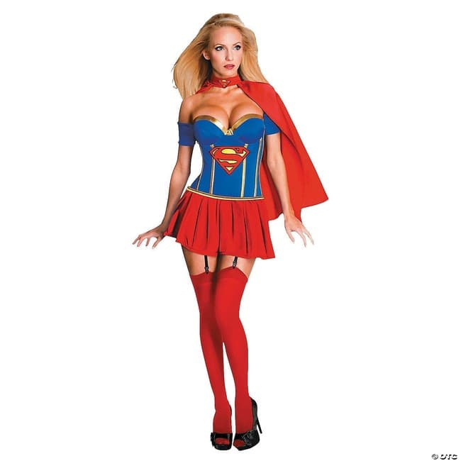Supergirl Corset Costume