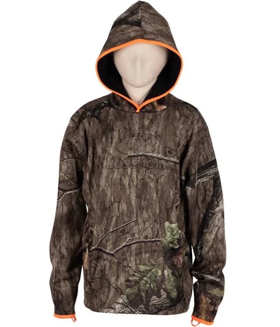 Mossy Oak Youth Camouflage Hunting Hoodie