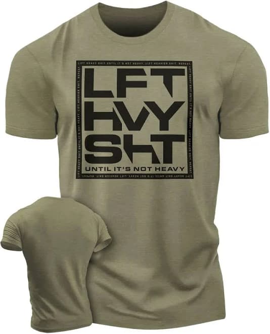 Men's Funny Motivational Workout T-Shirt