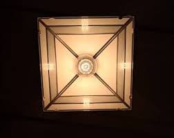Very Nice Vintage Glass Pendant Lamp Herda, Hollywood Regency Style, 80s - Etsy