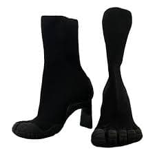 Boots Balenciaga Black size 36 EU in Polyester - 47439767
