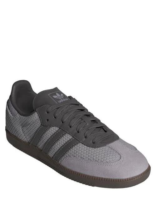 adidas Samba OG Sneaker in Glory Grey/Charcoal/Gum at Nordstrom, Size 13 Women's