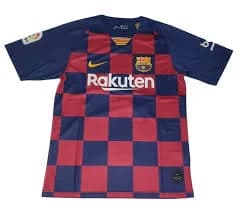 Barcelona Jersey Home 2019-2020 Rakuten Shirt Fan Style Men's Zs Medium