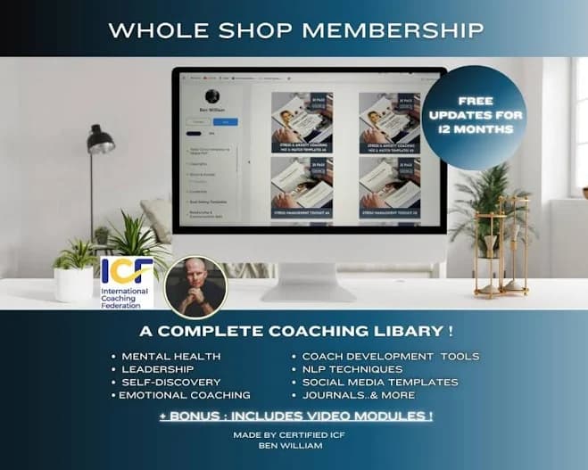 Coach Canva Template Vault