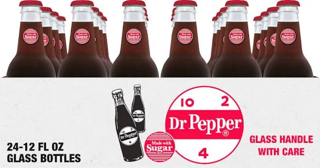 Dr Pepper Made with Sugar