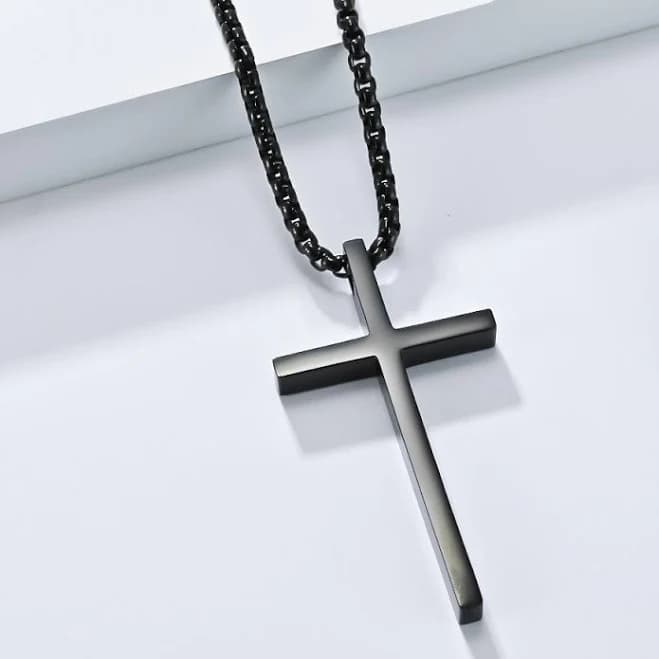 Minimalist Cross Pendant Necklace